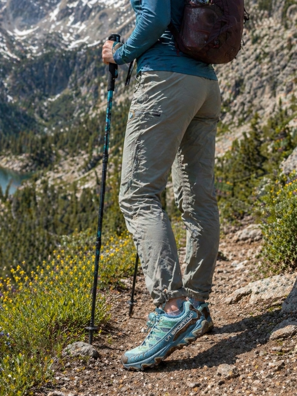 La Sportiva Ultra Raptor Trail Shoes - Blue - 6.5 - Picture 2 of 9